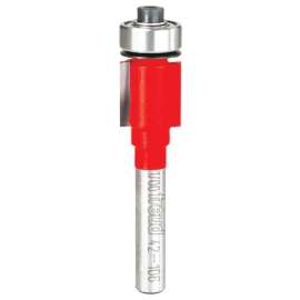 Freud 42-106 Flush Trim Bit, 1/2 in Dia Cutter, 2-1/8 in OAL, 1/4 in Dia Shank, 2-Cutter, Carbide