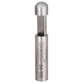 Freud 64-100 Router Bit, 1-1/2 in OAL, 1/4 in Dia Shank, Carbide
