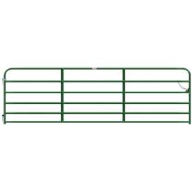 Behlen Country 40130142 Utility Gate, 168 in W Gate, 50 in H Gate, 20 ga Frame Tube/Channel, Green
