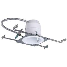 Canarm RN42N-2WH Recessed Light Housing, 4-1/4 in Dia Recessed Can, Aluminum, White