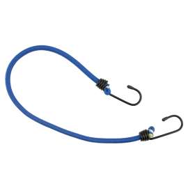 Erickson 06645 Bungee Cord, 8 mm Dia, 13 in L, Hook End