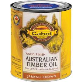 Cabot 19400 Series 142.0019460.005 Timber Oil, Jarrah Brown, Liquid, 946 mL, Can