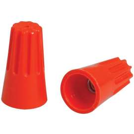 HUBBELL HWCS3P100 Twist On Wire Connector, 22 to 14 AWG Wire, Thermoplastic Housing Material, Orange