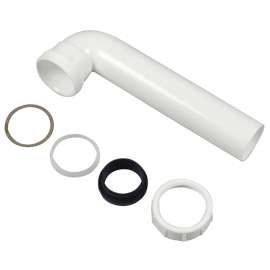 Danco 54666 Disposal Bend, Plastic, White