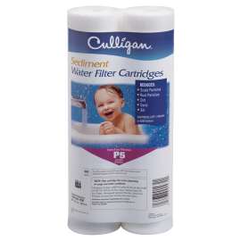 Culligan P5 Water Filter Cartridge, 5 um Filter, Polypropylene Spun Filter Media
