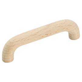 Amerock Allison Value 937 Cabinet Pull, 3-1/2 in L Handle, Wood, Unfinished