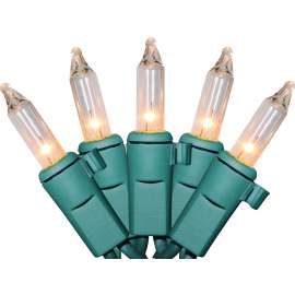 Sylvania Light Sets, Mini, Clear, 100-Light