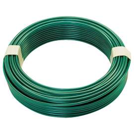 HILLMAN 50149 Clothesline, 100 ft L, Steel, Green