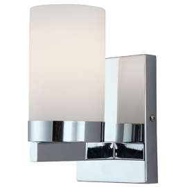 CANARM IVL429A01CH Vanity Light, 100 W, 1-Lamp, A Lamp, Steel Fixture, Chrome Fixture