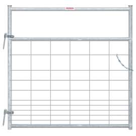 Behlen Country 40115048 Hog Mesh Gate, 48 in W Gate, 50 in H Gate, 6 ga Mesh Wire