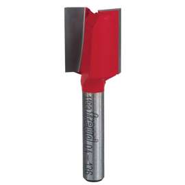 Freud 04-136 Router Bit, 5/8 in Dia Cutter, 2-1/8 in OAL, 1/4 in Dia Shank, 2-Cutter, Carbide