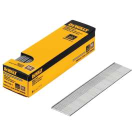 DeWALT DBN18125-2 Nail, 1-1/4 in L, 18 Gauge, Metal, Coated, Brad, Flat Head, Smooth Shank
