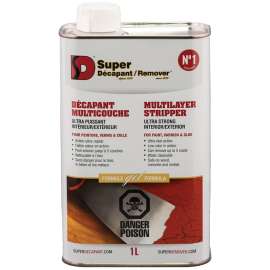 Super Decapant/Remover 1011 Multilayer Stripper, Liquid, Ether, Clear