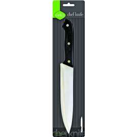FLP 8239 Chef's Knife, Stainless Steel Blade, Black Handle