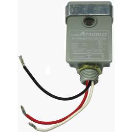 ATRON PL180 Photo Control, 16.6 A, 120 V, 2000 W, Fluorescent, Incandescent, Mercury Vapor, Sodium Bulb Lamp