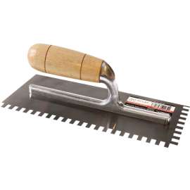 BENNETT NT1438 Hand Trowel, Square Notch