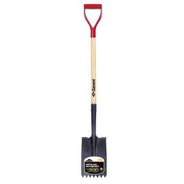 GARANT Pro Series 80163 Shingle Remover Tool, Serrated Blade, Steel Blade, D-Grip Handle, Wood Handle, 47 in OAL