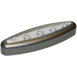 ATRON UL178 Push Light, 5-Lamp, LED Lamp, Nickel Fixture