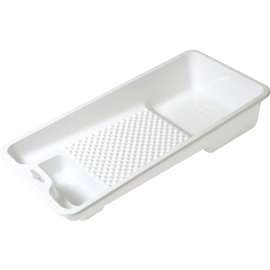 BENNETT XL T-0 Paint Tray, 15 in L, 4 in W, 250 mL Capacity, Plastic, White