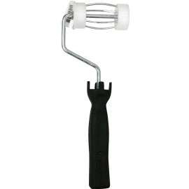 BENNETT 3IN CAGE Paint Roller Frame, 3 in L Roller, Plastic Handle