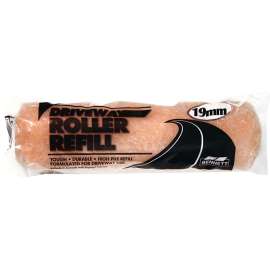 BENNETT DVR-9 Roller Refill, 19 mm Thick Nap, 240 mm L, Fabric Cover