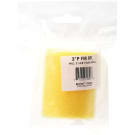BENNETT 3IN P FM RFL Roller Refill, 3/8 in Nap, Foam Cover