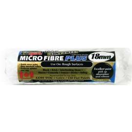 BENNETT M88-18MM Roller Refill, 18 mm Thick Nap, 240 mm L, Microfiber Cover