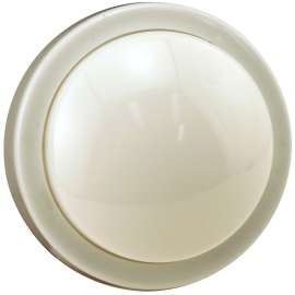 ATRON UL177 Push Light, 1-Lamp, LED Lamp, White Fixture