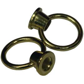 ATRON 01329/LA905 Lamp Loop, 1/8 in Female, Polished Brass