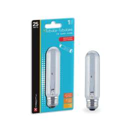 Xtricity 1-63016 Incandescent Bulb, 25 W, T10 Lamp, Medium E26 Lamp Base, 160 Lumens, 2700 K Color Temp