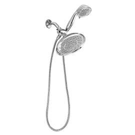 Moen Refresh Series 25510 Standard Spray Head, 1/2 in Connection, 2.5 gpm, 8-Spray Function, Metal, Chrome
