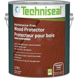 Techniseal 144-333 Wood Protector, Mahogany, 3.78 L