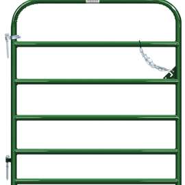 Behlen Country 40130042 Utility Gate, 48 in W Gate, 50 in H Gate, 20 ga Frame Tube/Channel, Green