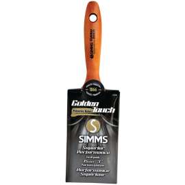 Golden Touch Superior Performance 1750-75 Wall Brush, 3 in W, 3-1/4 in L Bristle, Nylon/Polyester Bristle