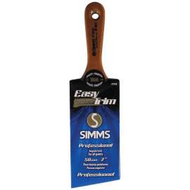 Easy-Trim 1942-50 Thin Angular Sash Brush, 2 in W, 2-3/8 in L Bristle, Nylon/Polyester Bristle, Short Handle