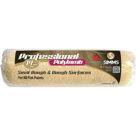 Polylamb Professional R-681 Roller Cover, 3/4 in Thick Nap, 9-1/2 in L, Nylon/Polyester Cover