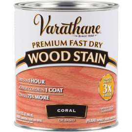 VARATHANE 307413 Wood Stain, Coral, Liquid, Can