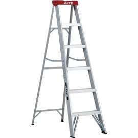 Louisville LP-50697 Step Ladder, 225 lb, Type 3 Duty Rating, Aluminum