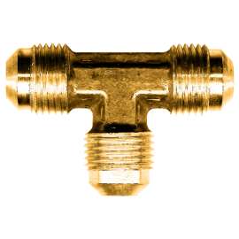 Fairview 44-6P Union Pipe Tee, 3/8 in, Flare, Brass, 1000 psi Pressure