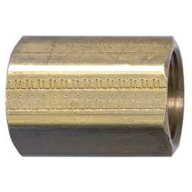 Fairview 103-C Pipe Coupling, 3/8 in, FPT, Brass, 1200 psi Pressure