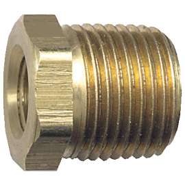 Fairview 110-DBP Pipe Bushing, 1/2 x 1/4 in, NPT x FPT, Brass, 1200 psi Pressure