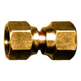 Fairview 34-10P Swivel Tube Coupling, 5/8 in OD Flare, Brass