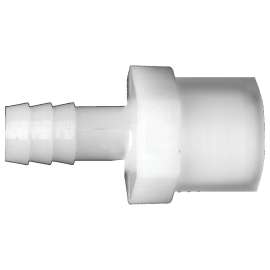 Fairview 526-6BP Pipe Coupler, 3/8 in, Hose Barb, 1/4 in, FPT, 250 psi Pressure, Nylon