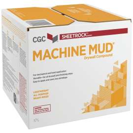 Sheetrock 380002 Machine Mud Drywall Compound, Paste, Off-White