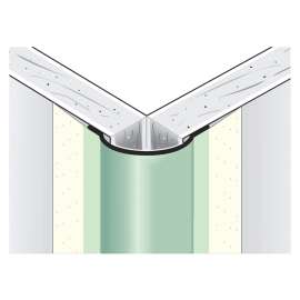 Sheetrock 280320 Bullnose and Offset Outside Corner Bead, 10 ft L, Paper Faced Metal