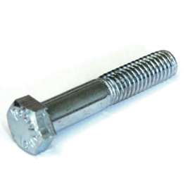 Reliable HC5Z38212L Hex Bolt, 3/8-16 Thread, 2-1/2 in OAL, 5 Grade, Steel, Zinc, Coarse, Partial Thread