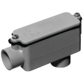 KRALOY 078143 Access Fitting, 1-1/4 in Hub, PVC