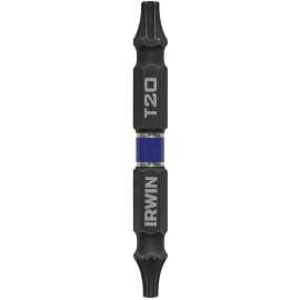 Irwin 1892006 Power Bit, T15, T20 Drive, Torx Drive, 1/4 in Shank, Hex Shank, 2-3/8 in L, High-Grade Steel