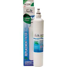 SWIFT GREEN FILTERS SGF-ZS48 Refrigerator Water Filter, 0.5 gpm, 0.5 um Filter, Coconut Shell Carbon Block Filter Media