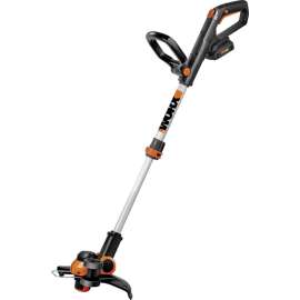 WORX WG163 String Trimmer/Edger, 20 V, 37.8 in L Shaft, Black/Orange/Silver